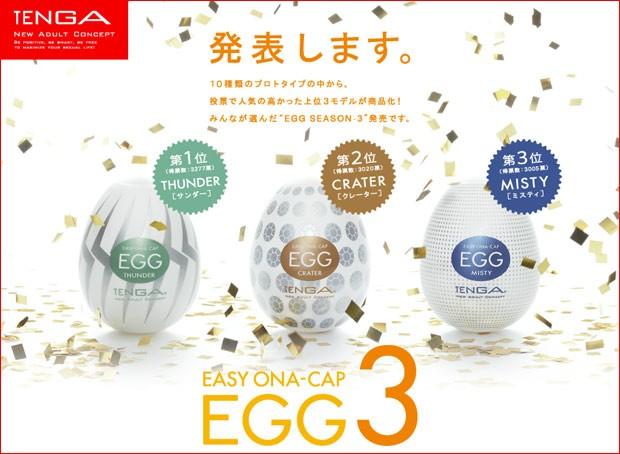 日本TENGA-EGG-007 THUNDER 閃電型自慰蛋