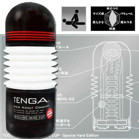 日本TENGA‧自慰杯~緊實版挺搖滾杯