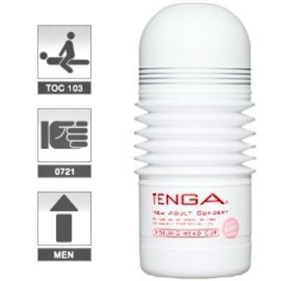 日本TENGA‧超柔感爆漿伸縮式男用自慰器