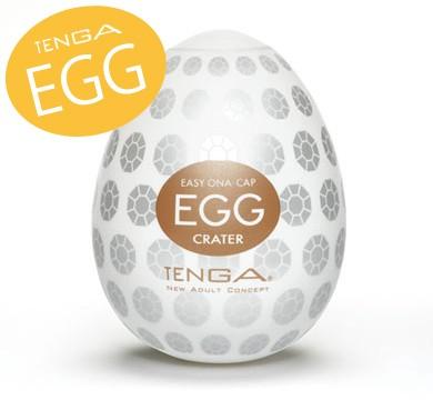 日本TENGA-EGG-008 CRATER 彈孔型自慰蛋