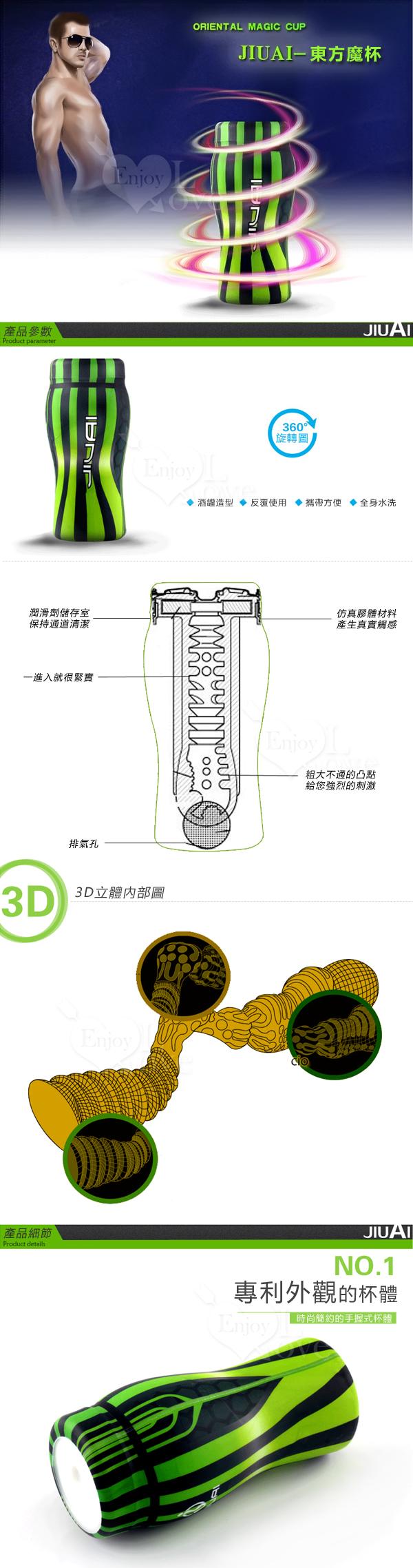 東方魔杯‧3D構造真空自慰杯﹝可重複使用﹞