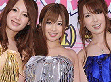 三位日本ＡＶ女優來台參加成人博覽會